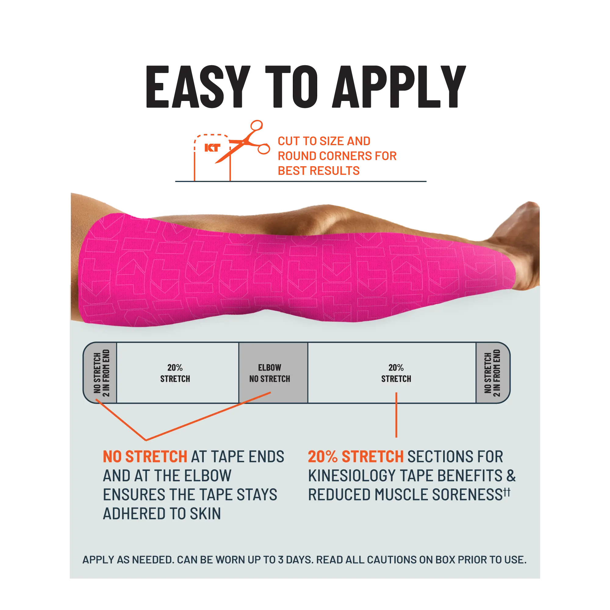 Turf-Tape-Pink-Easy-To-Apply