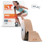 KT Tape Pro® Synthetic Kinesiology Tape, 125 ft Uncut